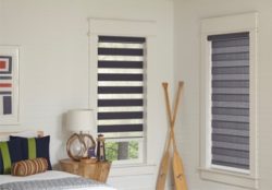 Roman shutters in a kids room